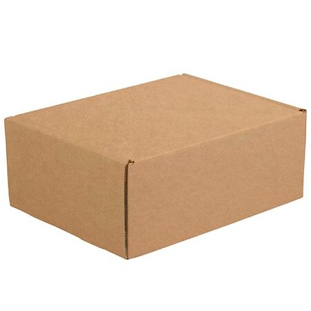 Bsc Preferred 11 1/8 x 8-3/4 x 4'' Kraft Deluxe Literature Mailer, 50PK BUY00014511